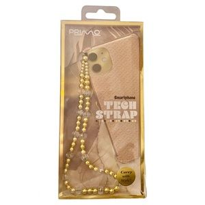 NEW Primo Fashion Smartphone Tech Cellphone Strap Gold